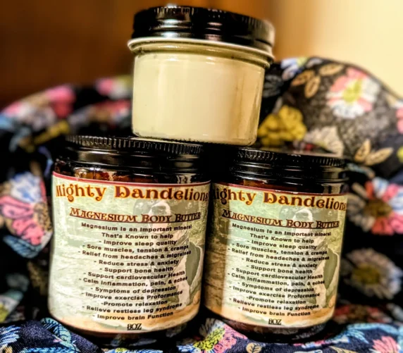 Magnesium body butter